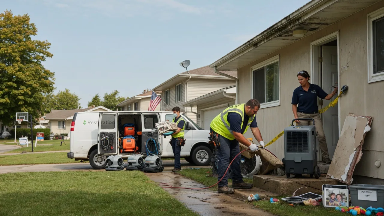 Water Damage Restoration in Hurricane, WV near me